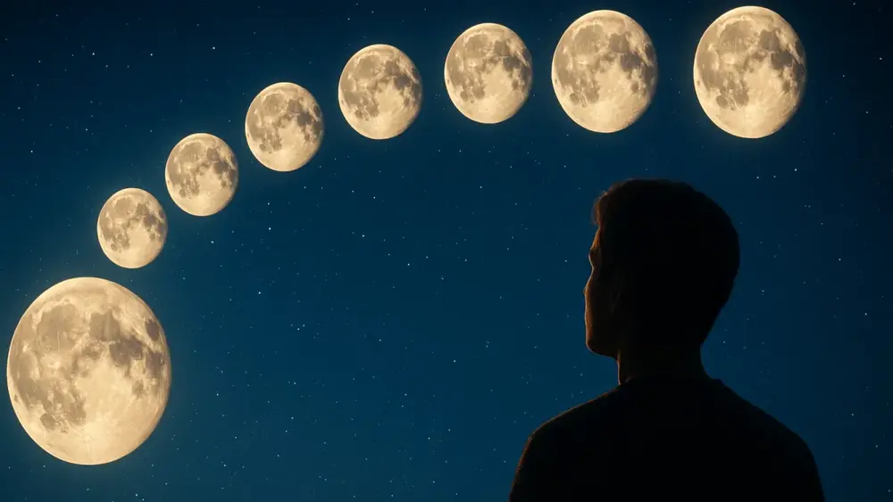 Sonhar com 9 luas: ciclos completos, espiritualidade e revelações